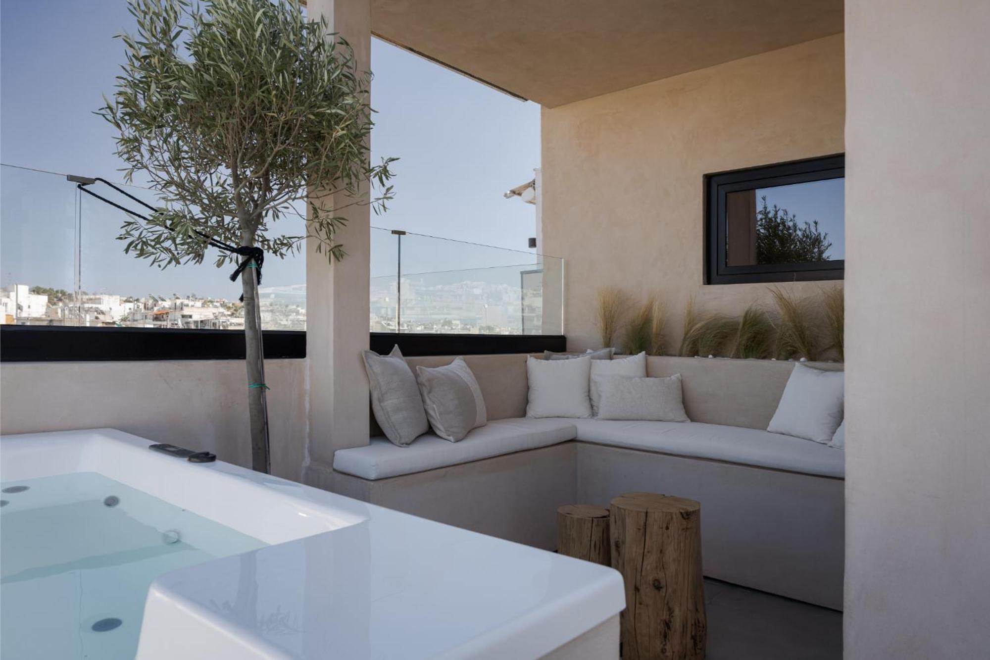 Panoramic Acropolis View Daire Atina