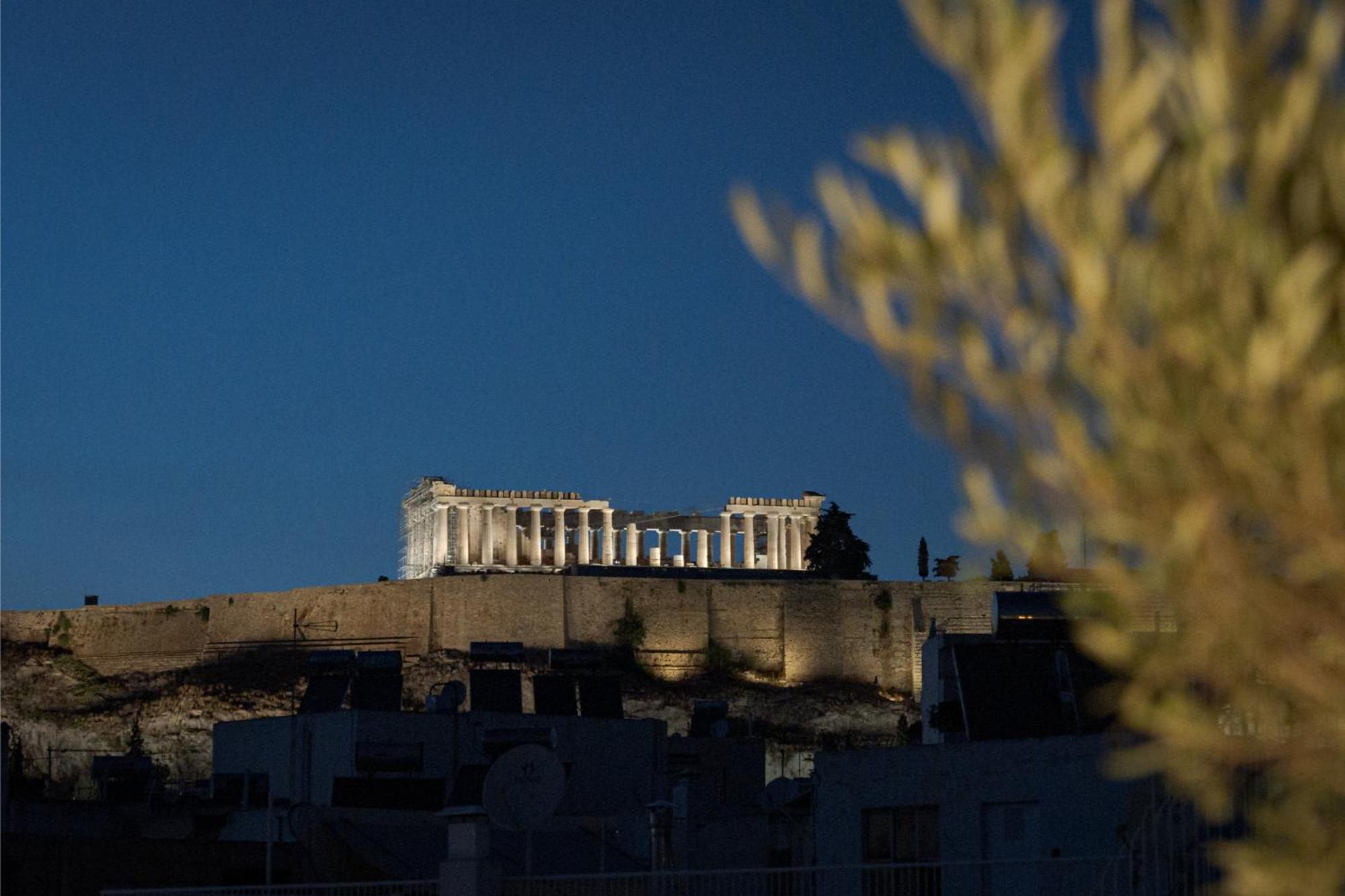 Panoramic Acropolis View Athènes